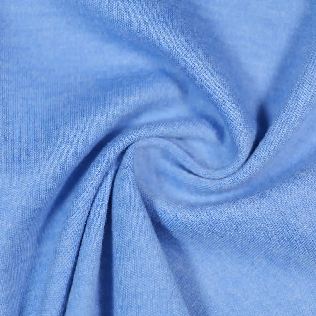 China Fabric for T-Shirt,Backless Beach Dress,Long Sleeve Base Layer Top Two-way Stretch Knit Fabric Spandex Rayon dark blue color buy from China wholesaler bulk order at wholesale price free worldwide shipping Alibaba