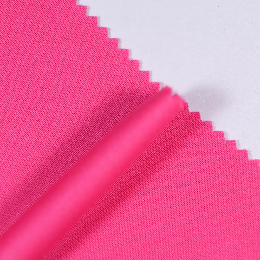 China Fabric for T-Shirt,Skirt,Puffball Strappy Dress Rib Knit Fabric Polyester pink color buy from China wholesaler bulk order at wholesale price free worldwide shipping Alibaba