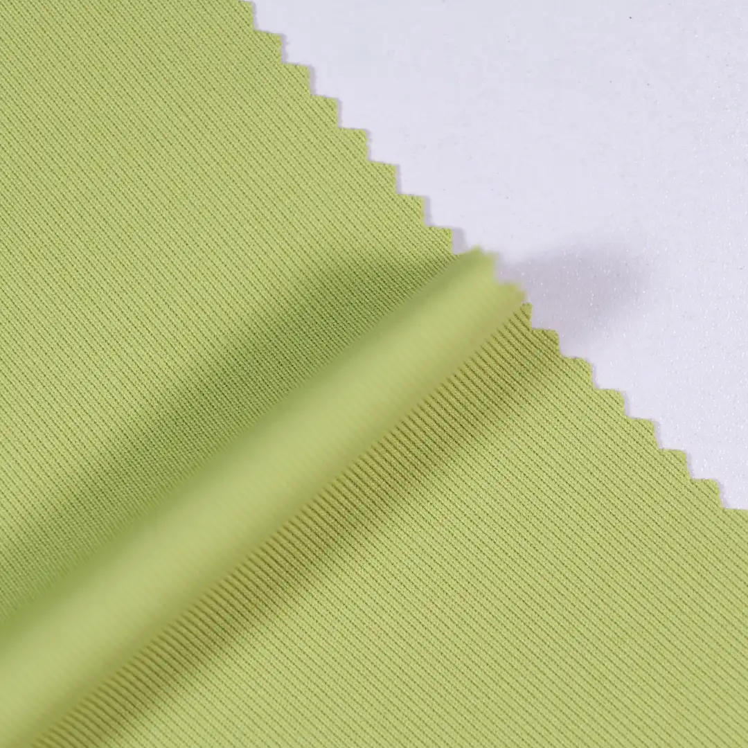 China Fabric for T-Shirt,Skirt,Long Sleeve Base Layer Top Rib Knit Fabric Polyester Nylon green color buy from China wholesaler bulk order at wholesale price free worldwide shipping Alibaba