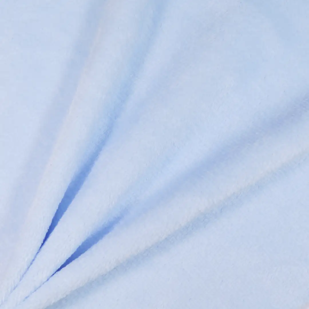 China Fabric for Loungewear Double-side fleece Knit Fabric Polyester blue color buy from China wholesaler bulk order at wholesale price free worldwide shipping Alibaba