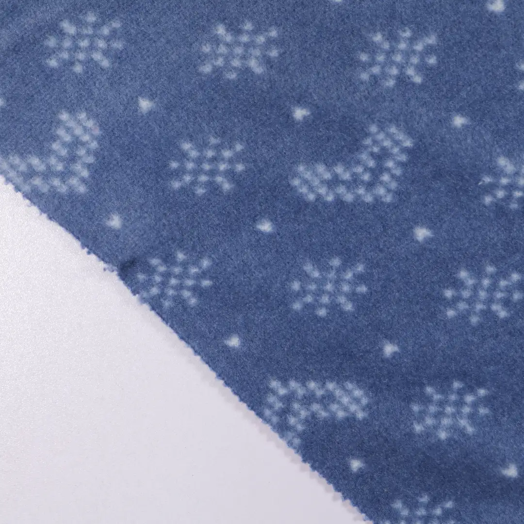 China Fabric for Loungewear Double-side fleece Knit Fabric Polyester blue color buy from China wholesaler bulk order at wholesale price free worldwide shipping Alibaba