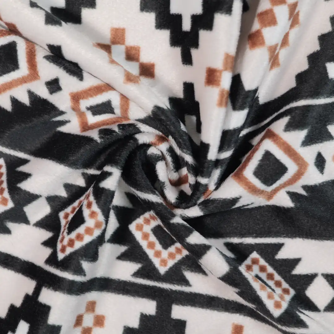 China Fabric for Loungewear Fleece Knit Fabric Polyester Milky white color buy from China wholesaler bulk order at wholesale price free worldwide shipping Alibaba