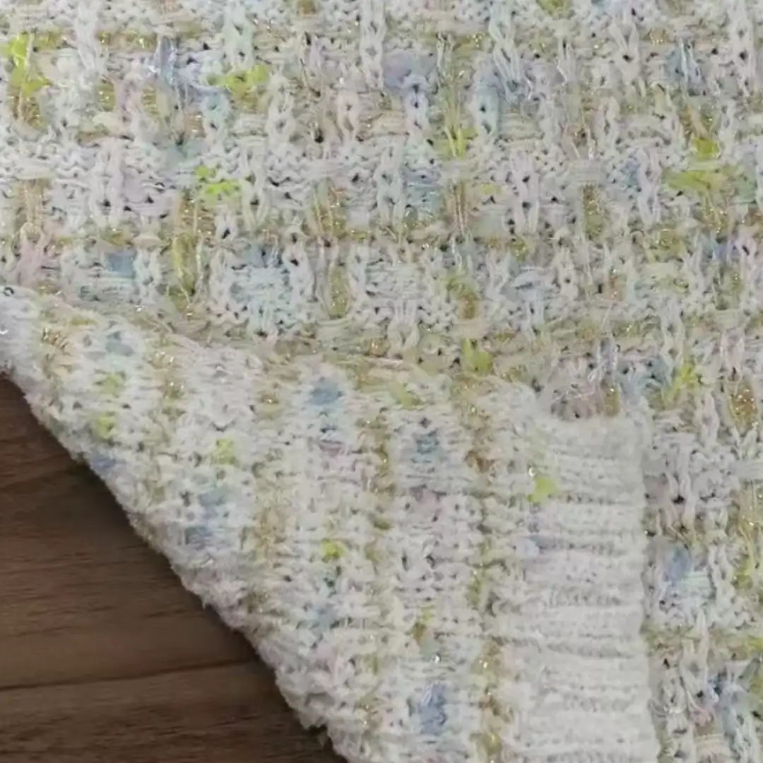 China Yarn for Open Cardigan (Sweater),Single Button Cardigan (Sweater,Girls Knitted Polo Shirt (Sweater) Mossy Yarn Fancy Yarn Recycled Polyester White color buy from China wholesaler bulk order at wholesale price free worldwide shipping Alibaba