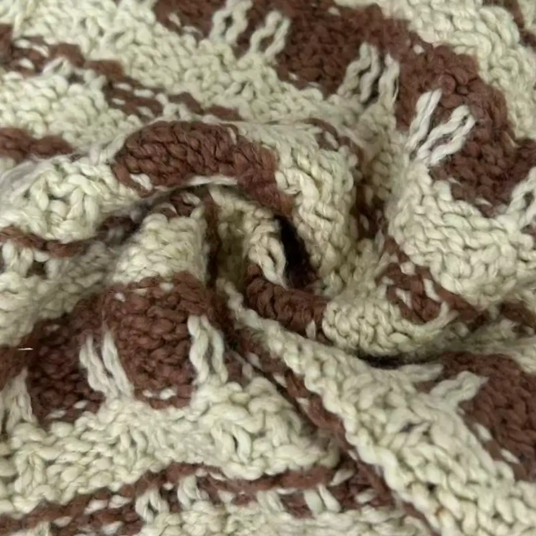 China Yarn for Open Cardigan (Sweater),U-Neck Cardigan (Sweater),V-Neck Button Up Cardigan (Sweater),Boys Collar Cardigan (Sweater),Girls Bow Detail Cardigan (Sweater) Mossy Yarn Fancy Yarn BCI Cotton Brown color buy from China wholesaler bulk order at wholesale price free worldwide shipping Alibaba