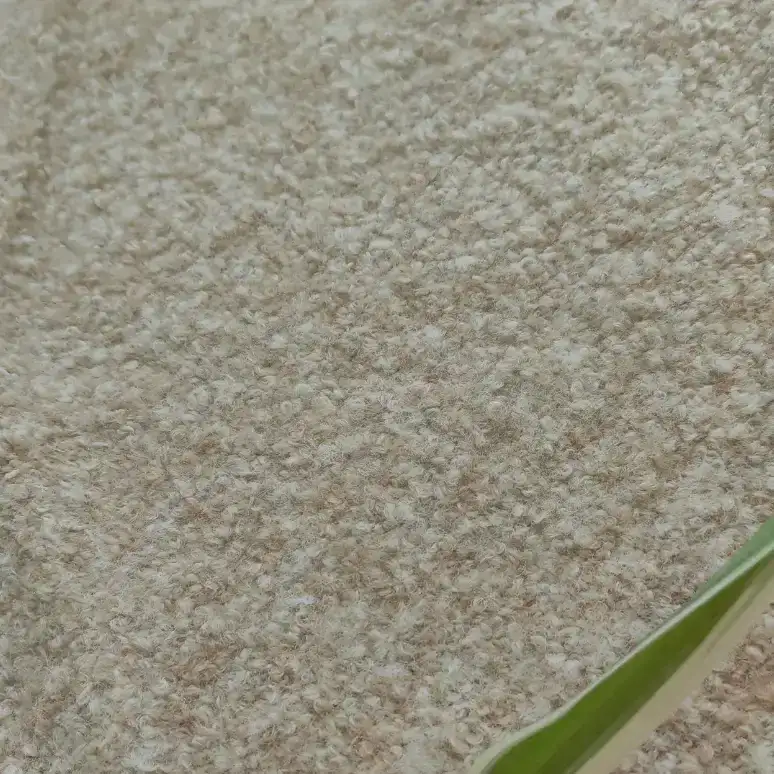 China Yarn for Ladies Vest (Sweater),Men’s Vest (Sweater),Open Cardigan (Sweater),Full-Zipper Cardigan (Sweater) Boucle Yarn Fancy Yarn Recycled Polyester Polyester Cotton Wool Elastane BEIGE MELANGE color buy from China wholesaler bulk order at wholesale price free worldwide shipping Alibaba