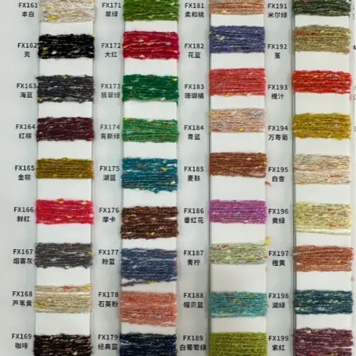 China Yarn for Full-Zipper Cardigan (Sweater),Knitted Jacket (Sweater),Crew Neck Pullover (Sweater),Kids Crew-Neck Cardigan (Sweater) Knot Yarn Fancy Yarn Acrylic Polyester Orange color buy from China wholesaler bulk order at wholesale price free worldwide shipping Alibaba