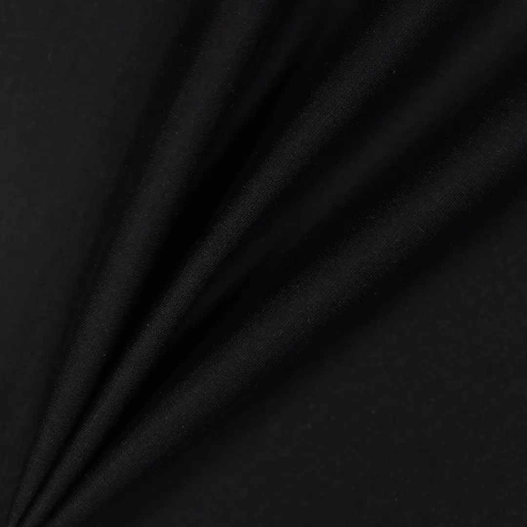 China Fabric for T-Shirt,Polo Shirt Jacquard Knit Fabric Polyester Nylon Linen black color buy from China wholesaler bulk order at wholesale price free worldwide shipping Alibaba