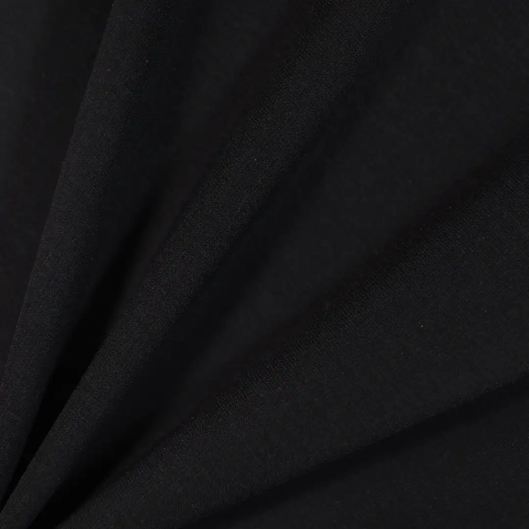 China Fabric for T-Shirt,Polo Shirt Jacquard Knit Fabric Polyester Nylon Linen black color buy from China wholesaler bulk order at wholesale price free worldwide shipping Alibaba
