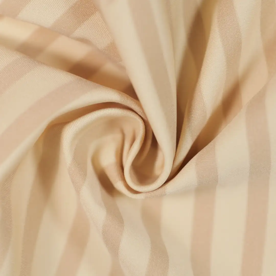 China Fabric for Loungewear Interlock Knit Fabric Polyester Khaki color buy from China wholesaler bulk order at wholesale price free worldwide shipping Alibaba