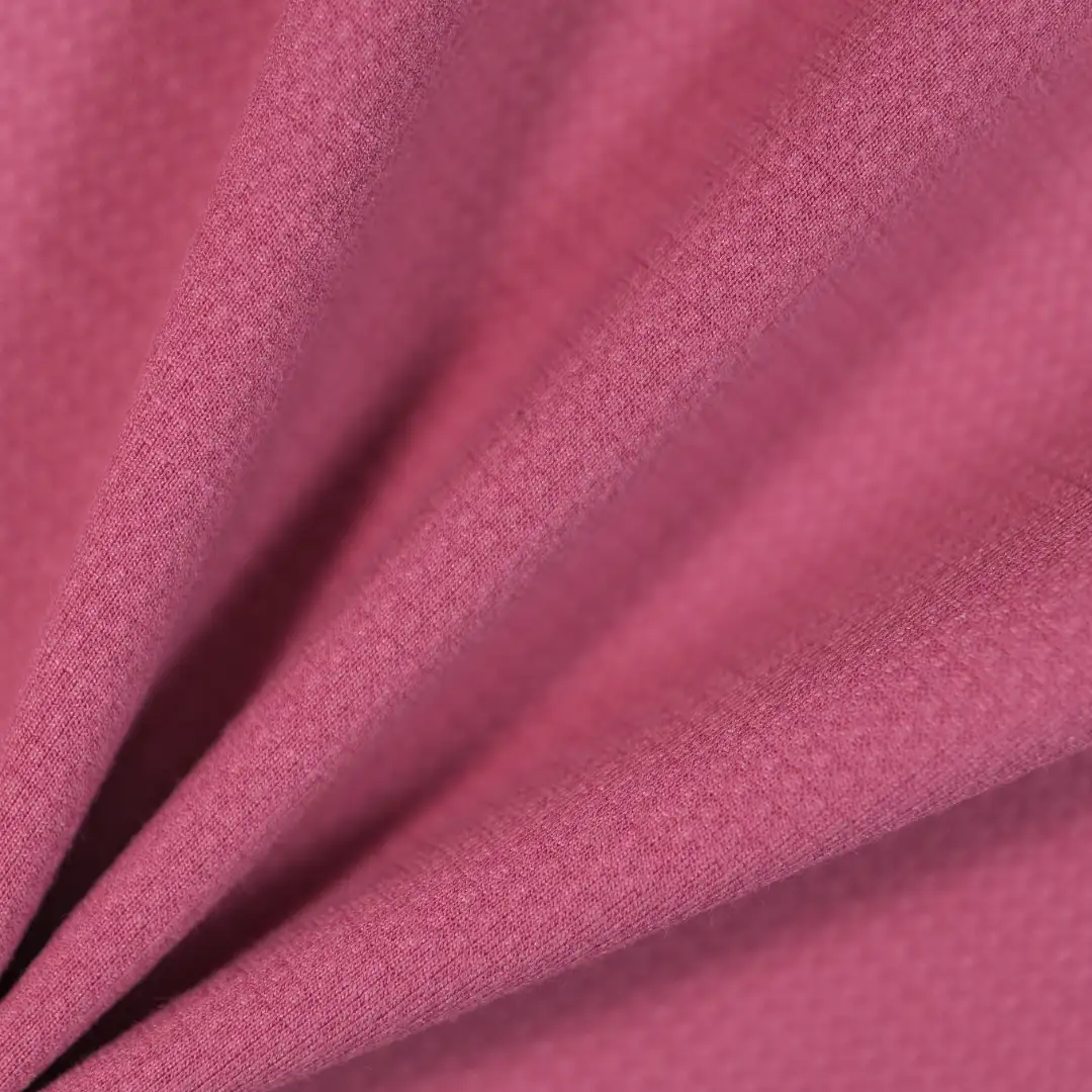 China Fabric for Loungewear Jacquard Knit Fabric Rayon Nylon Spandex Dark pink color buy from China wholesaler bulk order at wholesale price free worldwide shipping Alibaba