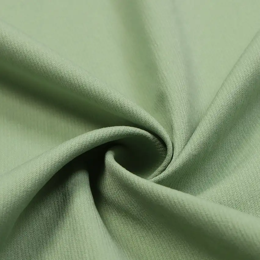 China Fabric for Pants,Blouse,Skirt Twill Synthetic Woven Fabric Polyester green color buy from China wholesaler bulk order at wholesale price free worldwide shipping Alibaba