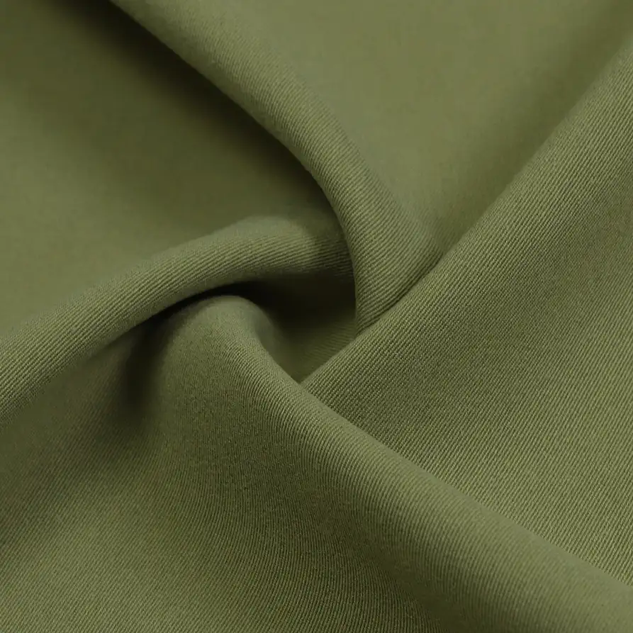 China Fabric for Pants,Skirt,Ladies Belt Buckle Cargo A-Line Skirt Twill Synthetic Woven Fabric Polyester dark green color buy from China wholesaler bulk order at wholesale price free worldwide shipping Alibaba