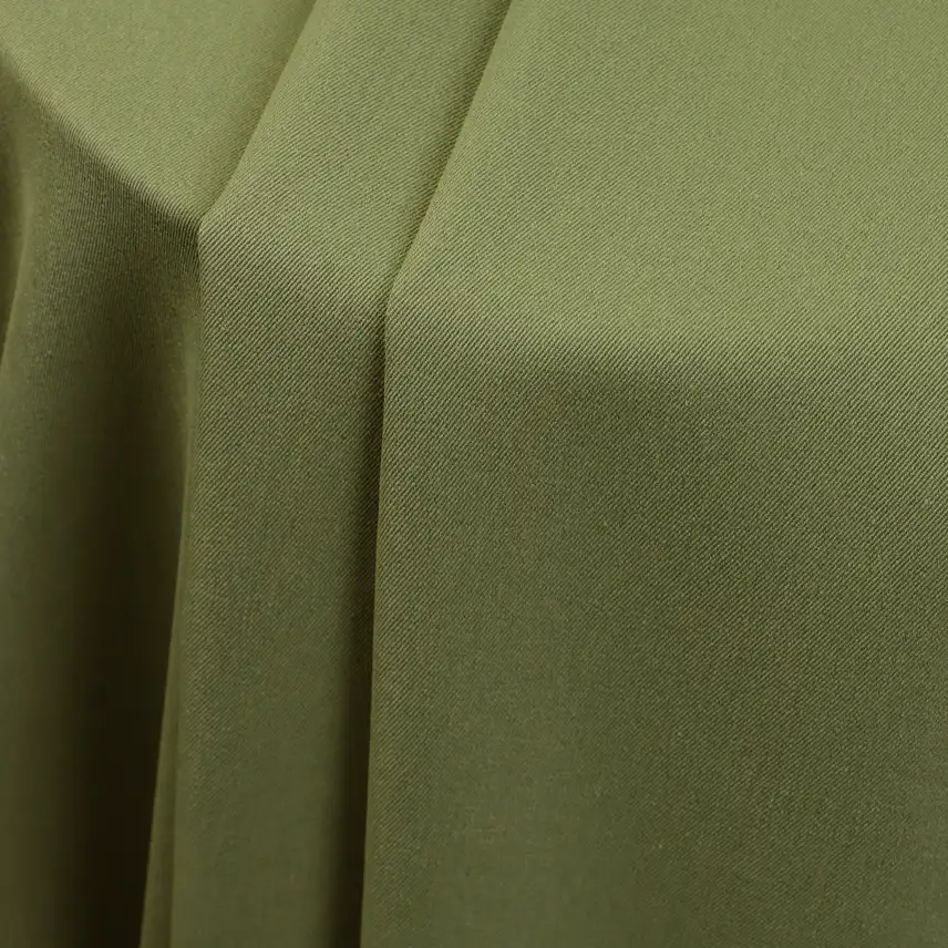 China Fabric for Pants,Skirt,Ladies Belt Buckle Cargo A-Line Skirt Twill Synthetic Woven Fabric Polyester dark green color buy from China wholesaler bulk order at wholesale price free worldwide shipping Alibaba