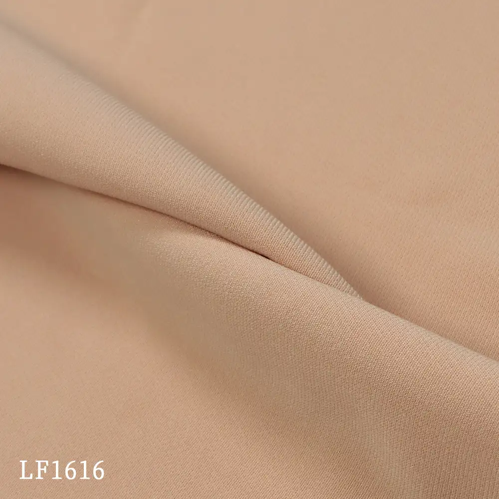 China Fabric for Pants,Jackets,Trench Coat Twill Synthetic Woven Fabric Polyester Light Khak color buy from China wholesaler bulk order at wholesale price free worldwide shipping Alibaba