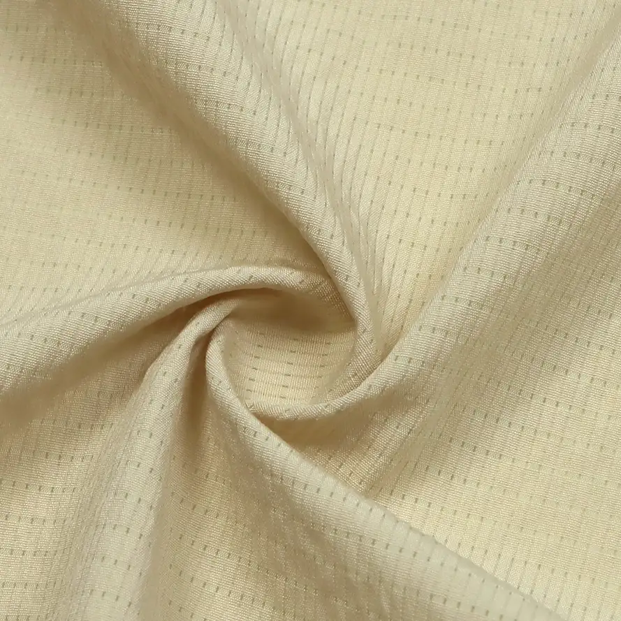 China Fabric for Shirt,Over Shirt,Tank Wrap Midi Dress Jacquard Synthetic Woven Fabric Polyester light coffee color buy from China wholesaler bulk order at wholesale price free worldwide shipping Alibaba