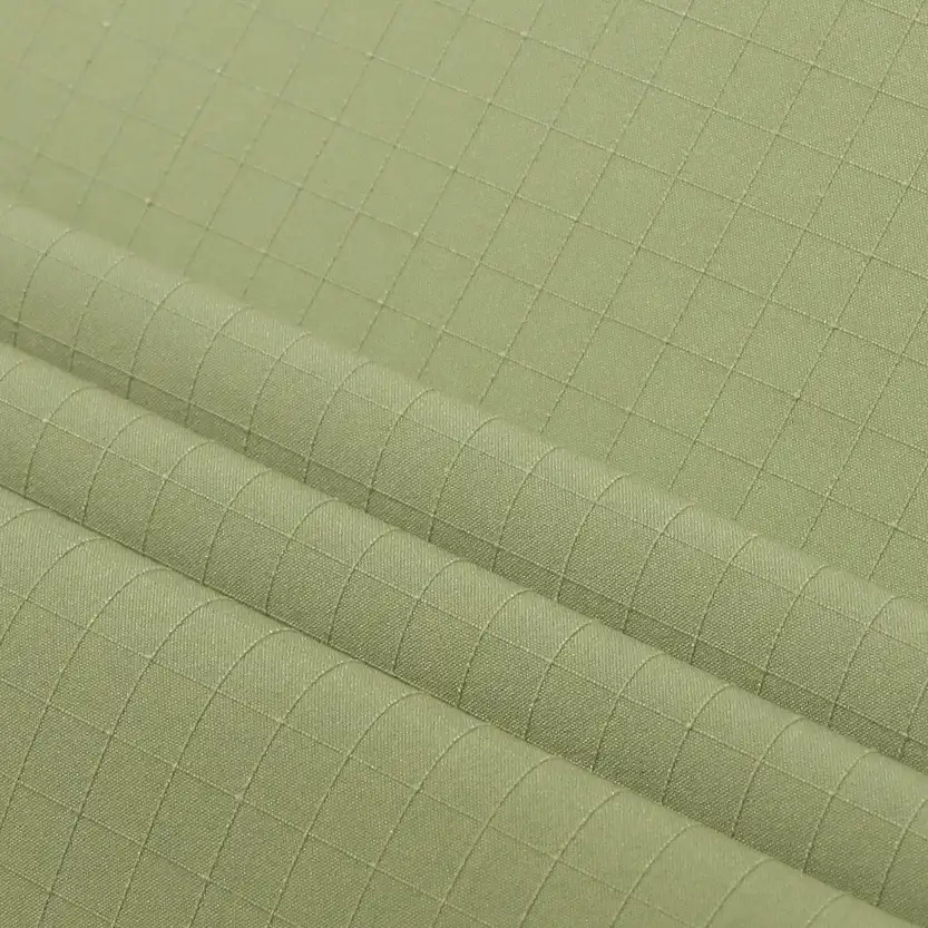 China Fabric for Shirt,Pants,Jackets,Skirt,Shorts Polyester Imitation Cotton Fabric Synthetic Woven Fabric Polyester light green color buy from China wholesaler bulk order at wholesale price free worldwide shipping Alibaba
