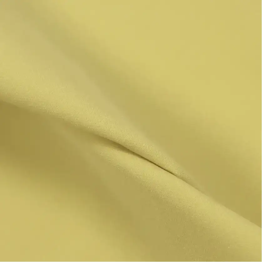 China Fabric for Shirt,Pants,Jackets,Shorts T400 Polyester Yarn Fabric Synthetic Woven Fabric Polyester Yellow color buy from China wholesaler bulk order at wholesale price free worldwide shipping Alibaba