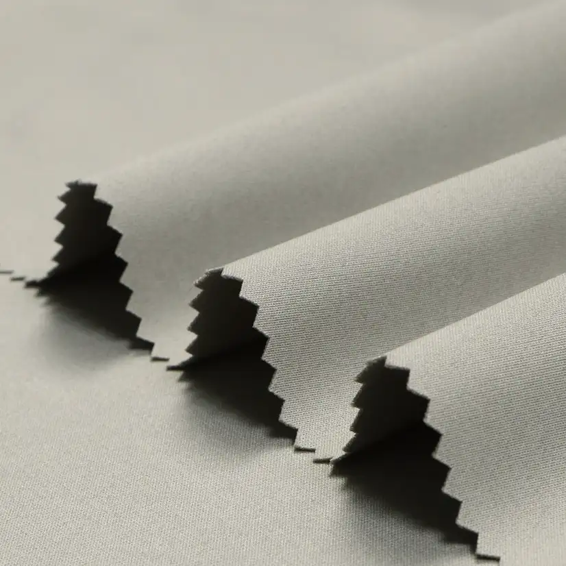 China Fabric for Shirt,Pants,Jackets,Skirt,Light Jacket Twill Synthetic Woven Fabric Polyester grey color buy from China wholesaler bulk order at wholesale price free worldwide shipping Alibaba