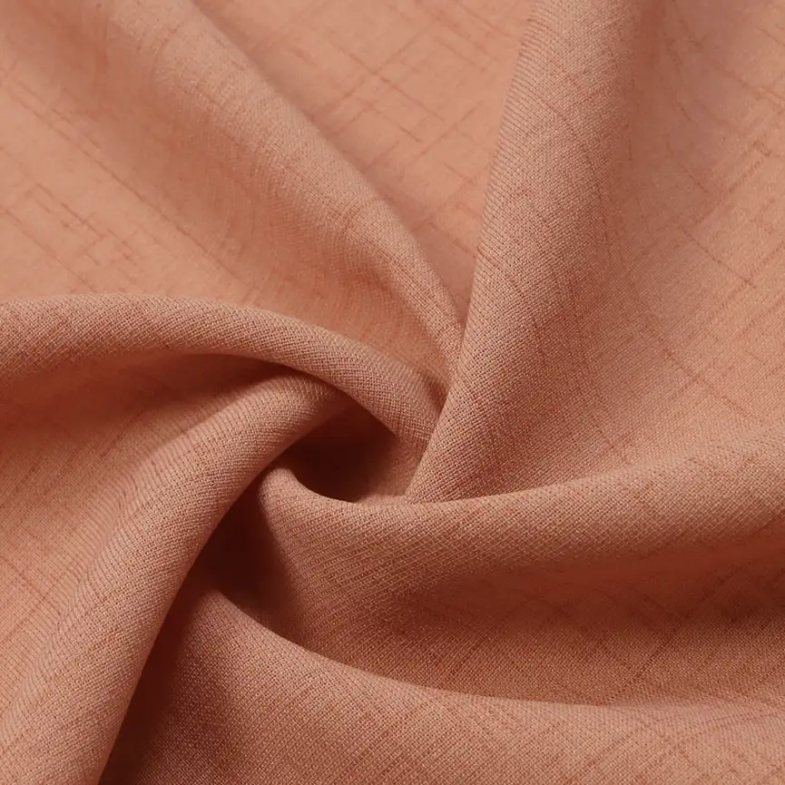 China Fabric for Shirt,Pants,Skirt Four-way Stretch (Bi-Stretch) Synthetic Woven Fabric Polyester Pink color buy from China wholesaler bulk order at wholesale price free worldwide shipping Alibaba
