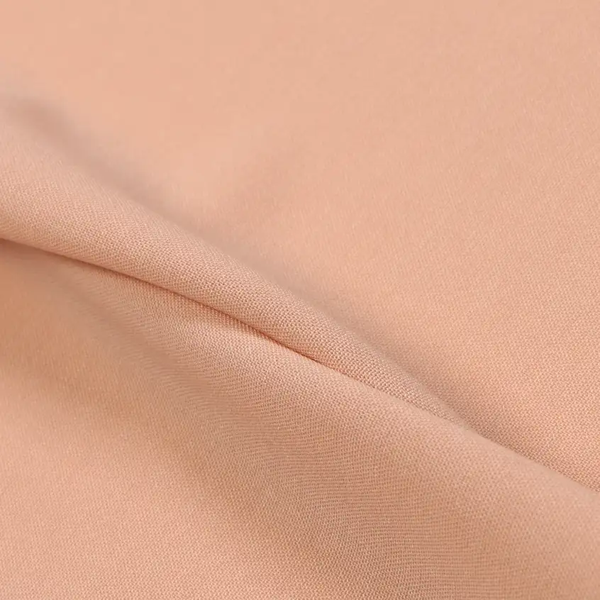 China Fabric for Shirt,Pants,Skirt,Uniform Four-way Stretch (Bi-Stretch) Synthetic Woven Fabric Recycled Polyester Skin color buy from China wholesaler bulk order at wholesale price free worldwide shipping Alibaba