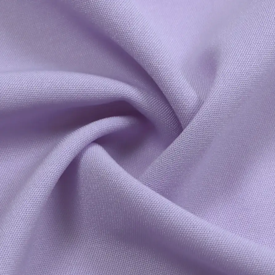 China Fabric for Shirt,Pants,Skirt Four-way Stretch (Bi-Stretch) Synthetic Woven Fabric Polyester purple color buy from China wholesaler bulk order at wholesale price free worldwide shipping Alibaba