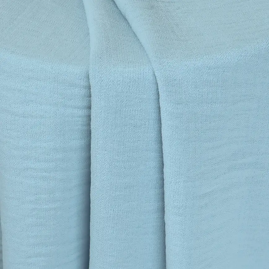 China Fabric for Shirt,Pants,Skirt,Kids Ruffle Tiered Dress,Kids Sleeveless Tutu Dress Four-way Stretch (Bi-Stretch) Synthetic Woven Fabric Polyester blue color buy from China wholesaler bulk order at wholesale price free worldwide shipping Alibaba