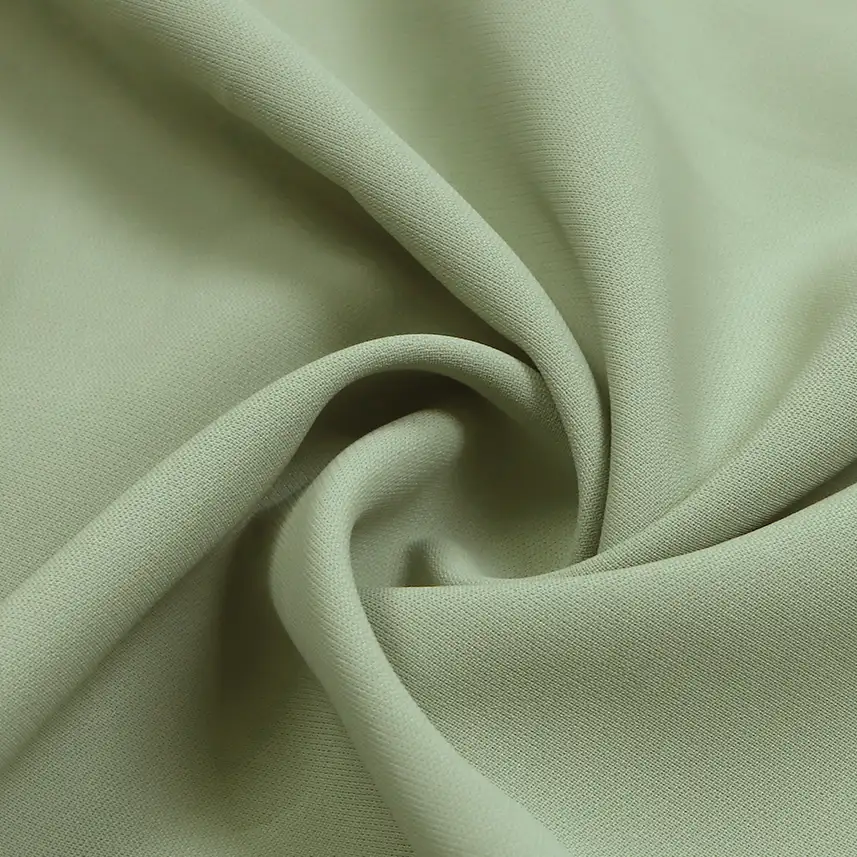 China Fabric for Shirt,Pants,Skirt,Shorts Four-way Stretch (Bi-Stretch) Synthetic Woven Fabric Polyester light green color buy from China wholesaler bulk order at wholesale price free worldwide shipping Alibaba
