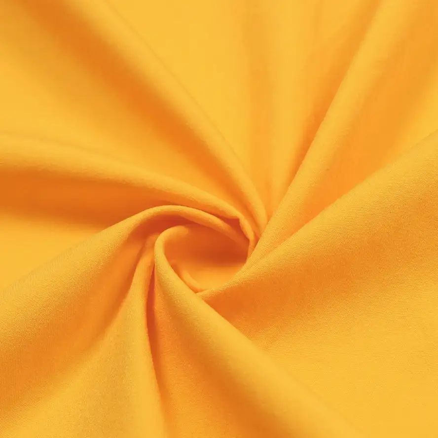 China Fabric for Shirt,Pants,Skirt T400 Polyester Yarn Fabric Synthetic Woven Fabric Polyester Yellow color buy from China wholesaler bulk order at wholesale price free worldwide shipping Alibaba