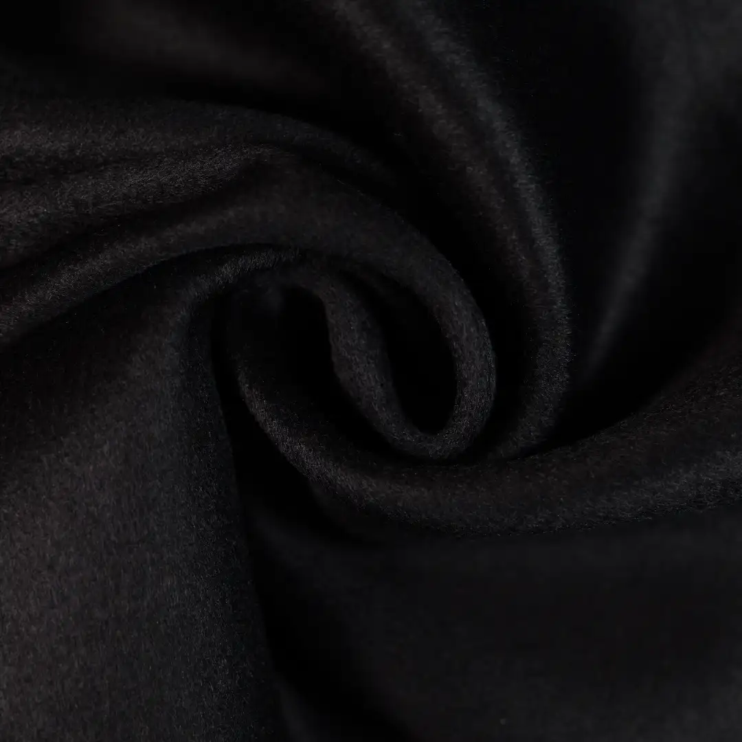 China Fabric for Skirt,Padded Jacket,Overcoat Woolen Overcoat Woolen Wool Polyester BLACK color buy from China wholesaler bulk order at wholesale price free worldwide shipping Alibaba