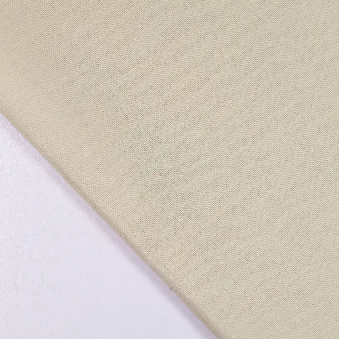 China Fabric for Shirt,Pants,Crop Top,Skirt Linen/Cotton Plain Natural Woven Fabric Cotton Linen beige color buy from China wholesaler bulk order at wholesale price free worldwide shipping Alibaba