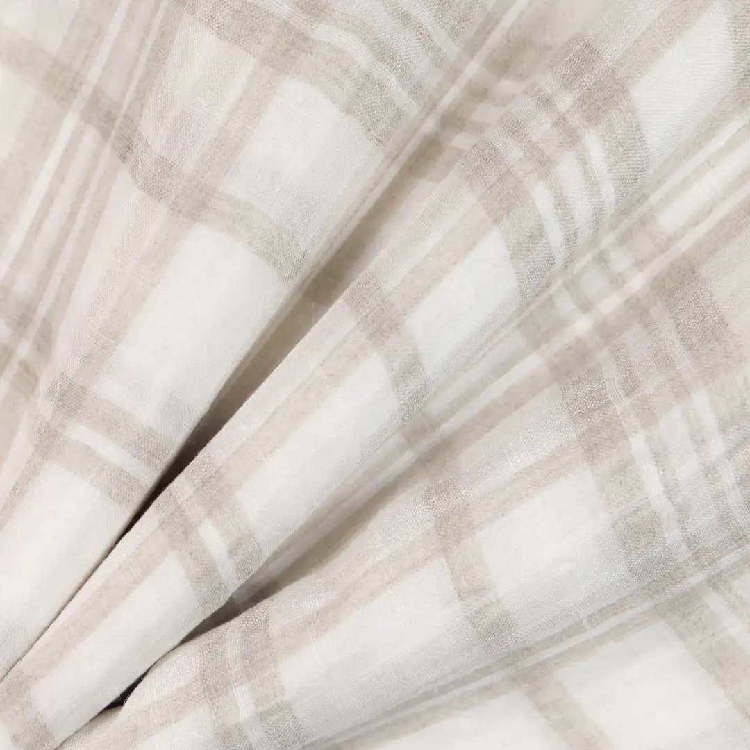 China Fabric for Shirt,T-Shirt,Tank Top,Crop Top Linen/Tencel YD Plain Natural Woven Fabric Flax Tencel White color buy from China wholesaler bulk order at wholesale price free worldwide shipping Alibaba