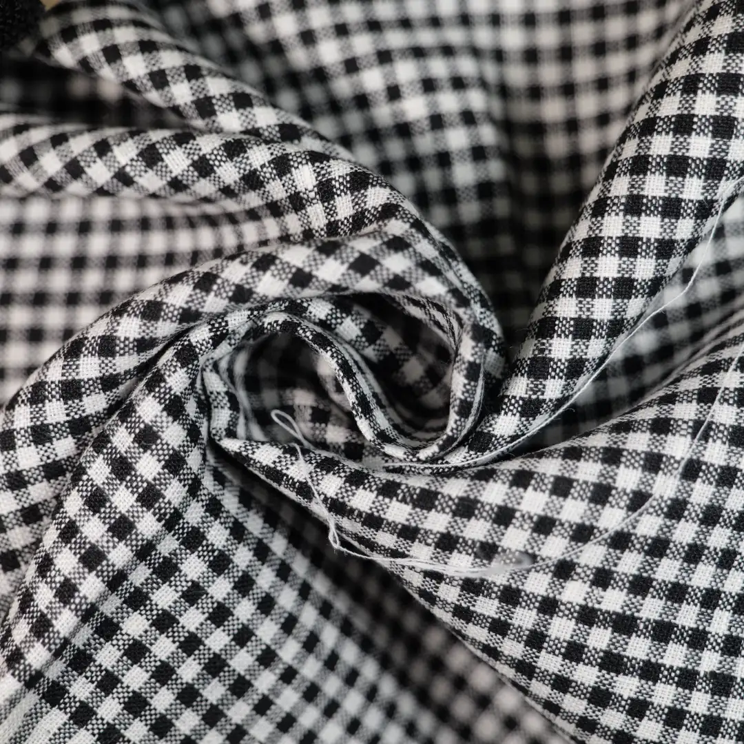 China Fabric for Shirt,Crop Top,Skirt,Shorts Linen Plain Natural Woven Fabric Flax Checkerboard color buy from China wholesaler bulk order at wholesale price free worldwide shipping Alibaba
