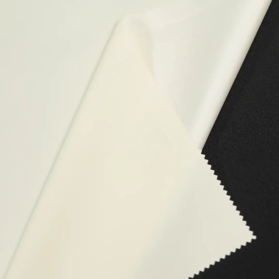 China Fabric for Pants,Jackets Fake Fur Natural Woven Fabric Polyester Polyurethane (PU) white color buy from China wholesaler bulk order at wholesale price free worldwide shipping Alibaba