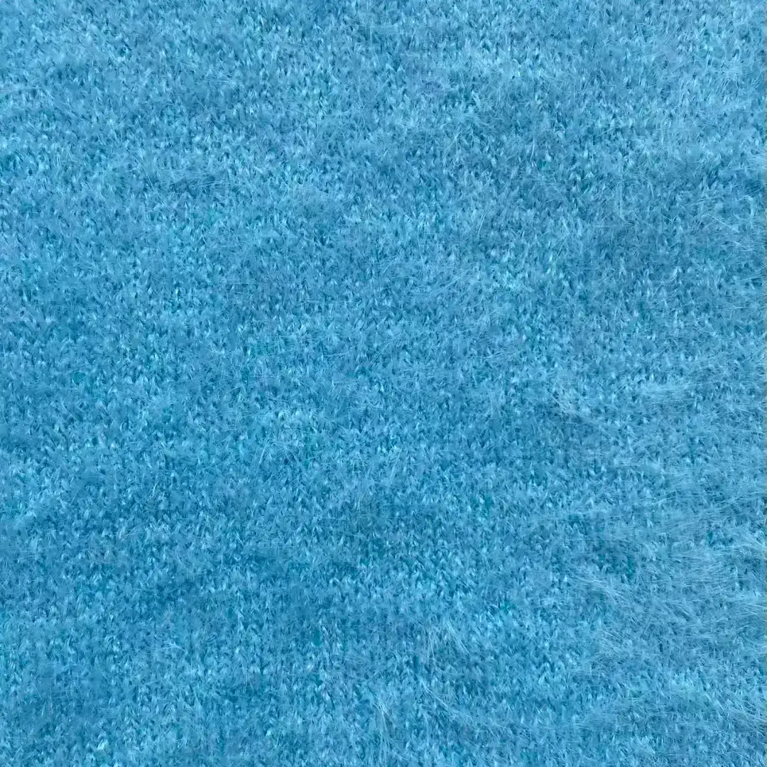 China Yarn for Ladies Vest (Sweater),Open Cardigan (Sweater),Shirt Long Sleeve Button (Sweater),Shirt Half Sleeve Button (Sweater),Knitted Jacket (Sweater),Round Neck Pullover (Sweater),Crew Neck Pullover (Sweater),Crop Top Pullover (Sweater),T-shirt (Sweater) Feather Yarn Fancy Yarn PBT BLUE color buy from China wholesaler bulk order at wholesale price free worldwide shipping Alibaba