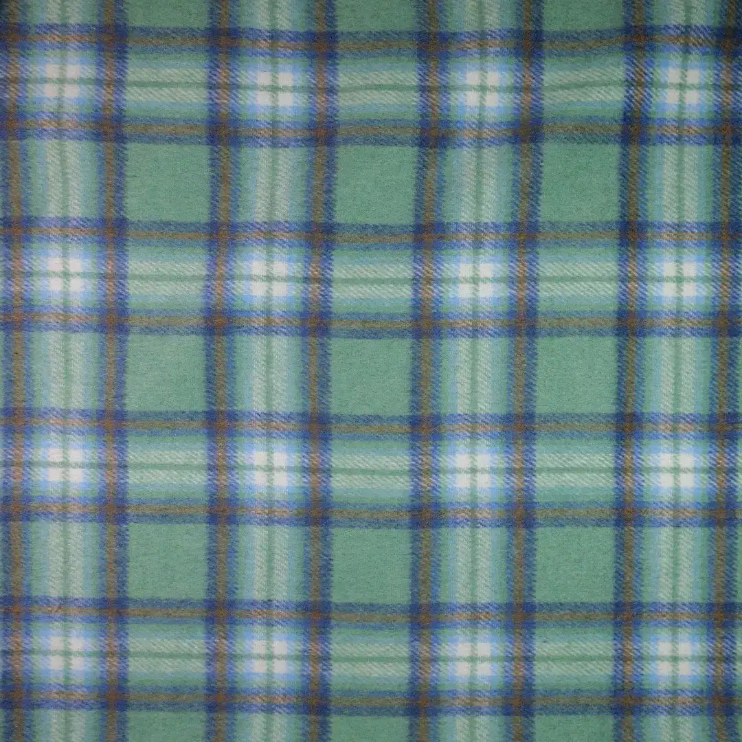 China Fabric for Jackets,Overcoat,Uniform Yarn Dyed Check Woven Blended Fabric Polyester green color buy from China wholesaler bulk order at wholesale price free worldwide shipping Alibaba