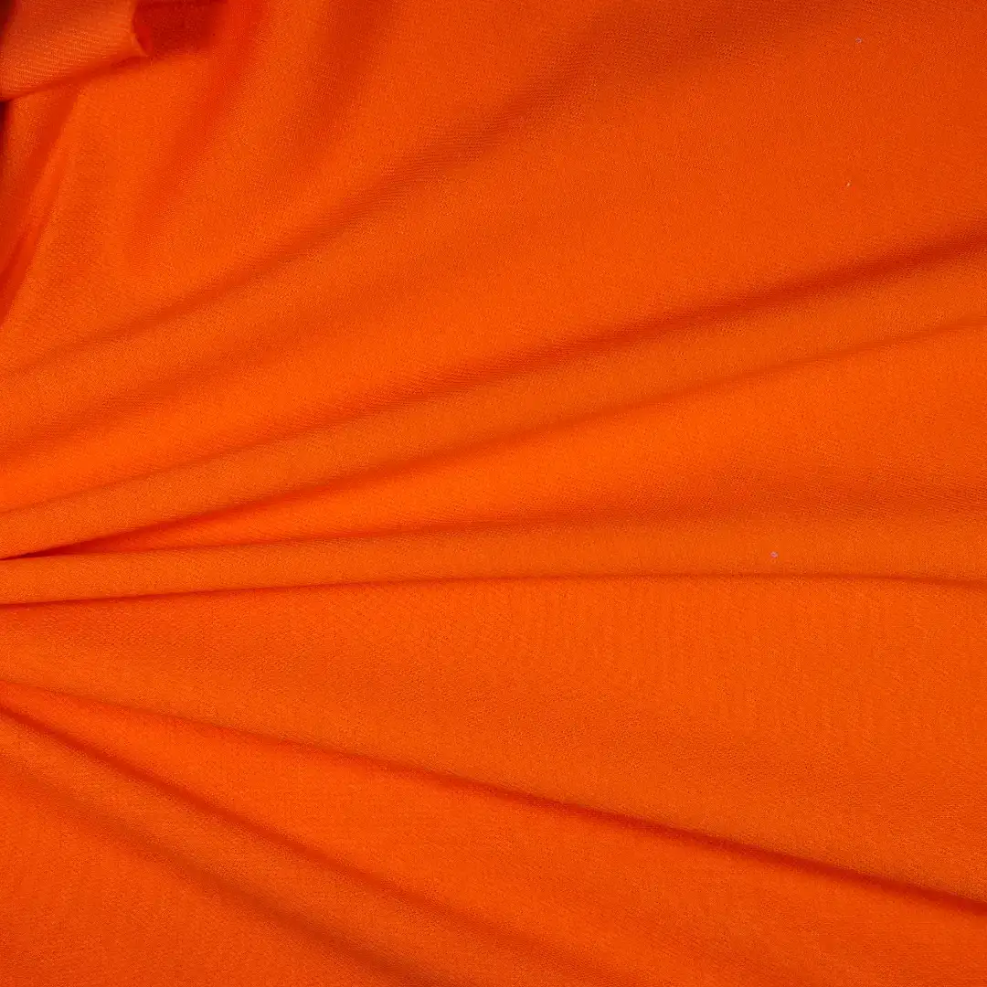 China Fabric for Jackets,Blazer,Jogger,Hoodie Scuba Knit Fabric Cotton Flax Tencel Spandex Nylon orange color buy from China wholesaler bulk order at wholesale price free worldwide shipping Alibaba