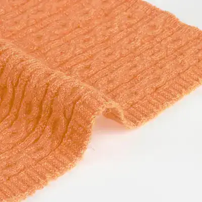 China Yarn for Ladies Vest (Sweater),Knitted Jacket (Sweater),Crew Neck Pullover (Sweater),U-Neck Cardigan (Sweater) Mossy Yarn Fancy Yarn Polyester Spandex orange Mel color buy from China wholesaler bulk order at wholesale price free worldwide shipping Alibaba