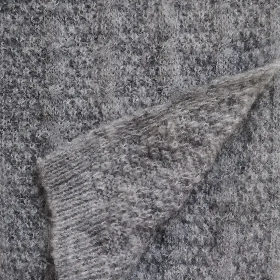 China Yarn for Ladies Vest (Sweater),Open Cardigan (Sweater),Kids Crew-Neck Cardigan (Sweater),U-Neck Cardigan (Sweater),Single Button Cardigan (Sweater,Scallop Trims Cardigan (Sweater) Mossy Yarn Fancy Yarn Recycled Polyester Acrylic Wool Nylon Spandex Grey color buy from China wholesaler bulk order at wholesale price free worldwide shipping Alibaba