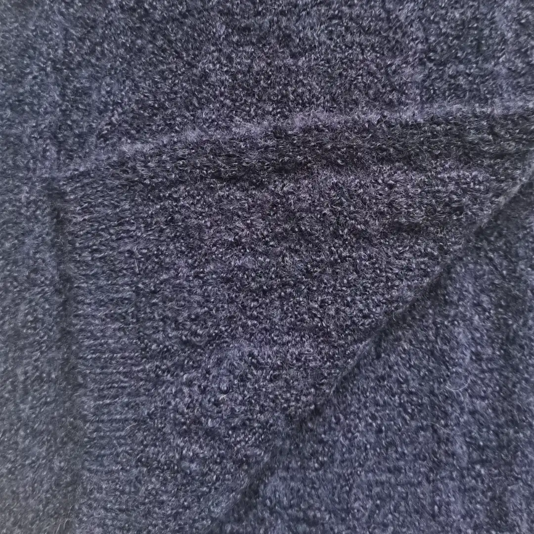 China Yarn for Full-Zipper Cardigan (Sweater),Half-Zipper Cardigan (Sweater),Round Neck Pullover (Sweater),Crew Neck Pullover (Sweater),Kids V-Neck Cardigan (Sweater),Single Button Cardigan (Sweater,Baby Crew Neck Jumper (Sweater) Mossy Yarn Fancy Yarn Recycled Polyester Acrylic Wool Elastane Navy Mel color buy from China wholesaler bulk order at wholesale price free worldwide shipping Alibaba