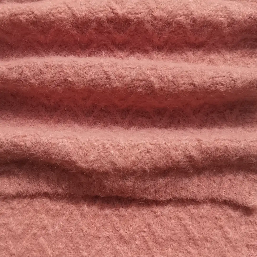 China Yarn for Ladies Vest (Sweater),Open Cardigan (Sweater),Round Neck Pullover (Sweater),Roll Neck Jumper (Sweater),U-Neck Cardigan (Sweater) Mossy Yarn Fancy Yarn Recycled Polyester Polyester Nylon Wool Elastane Rose Pink color buy from China wholesaler bulk order at wholesale price free worldwide shipping Alibaba