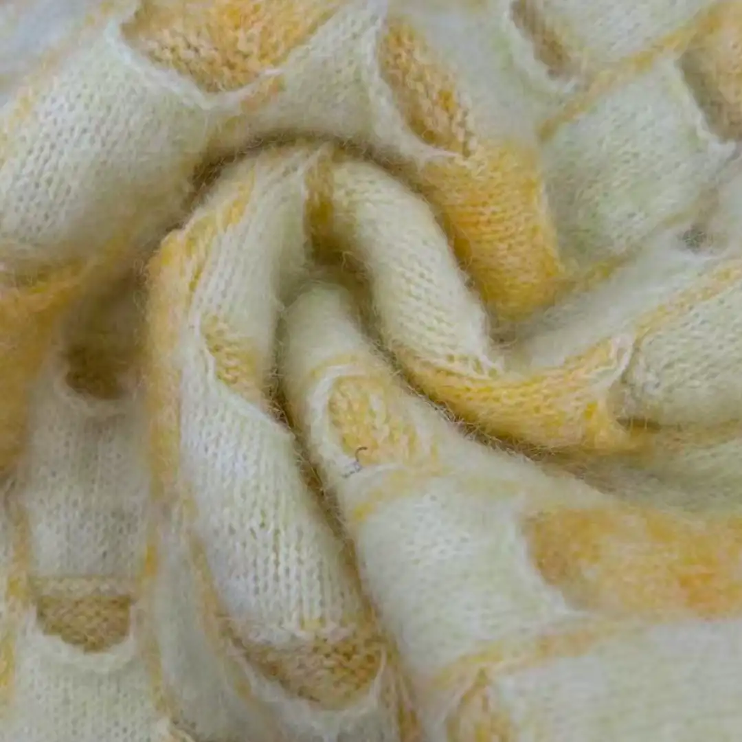 China Yarn for Round Neck Pullover (Sweater),Roll Neck Jumper (Sweater),U-Neck Cardigan (Sweater),Boys Collar Cardigan (Sweater) Air Spun Yarn Fancy Yarn Wool Acrylic Polyester Recycled Polyester Spandex Yellow color buy from China wholesaler bulk order at wholesale price free worldwide shipping Alibaba