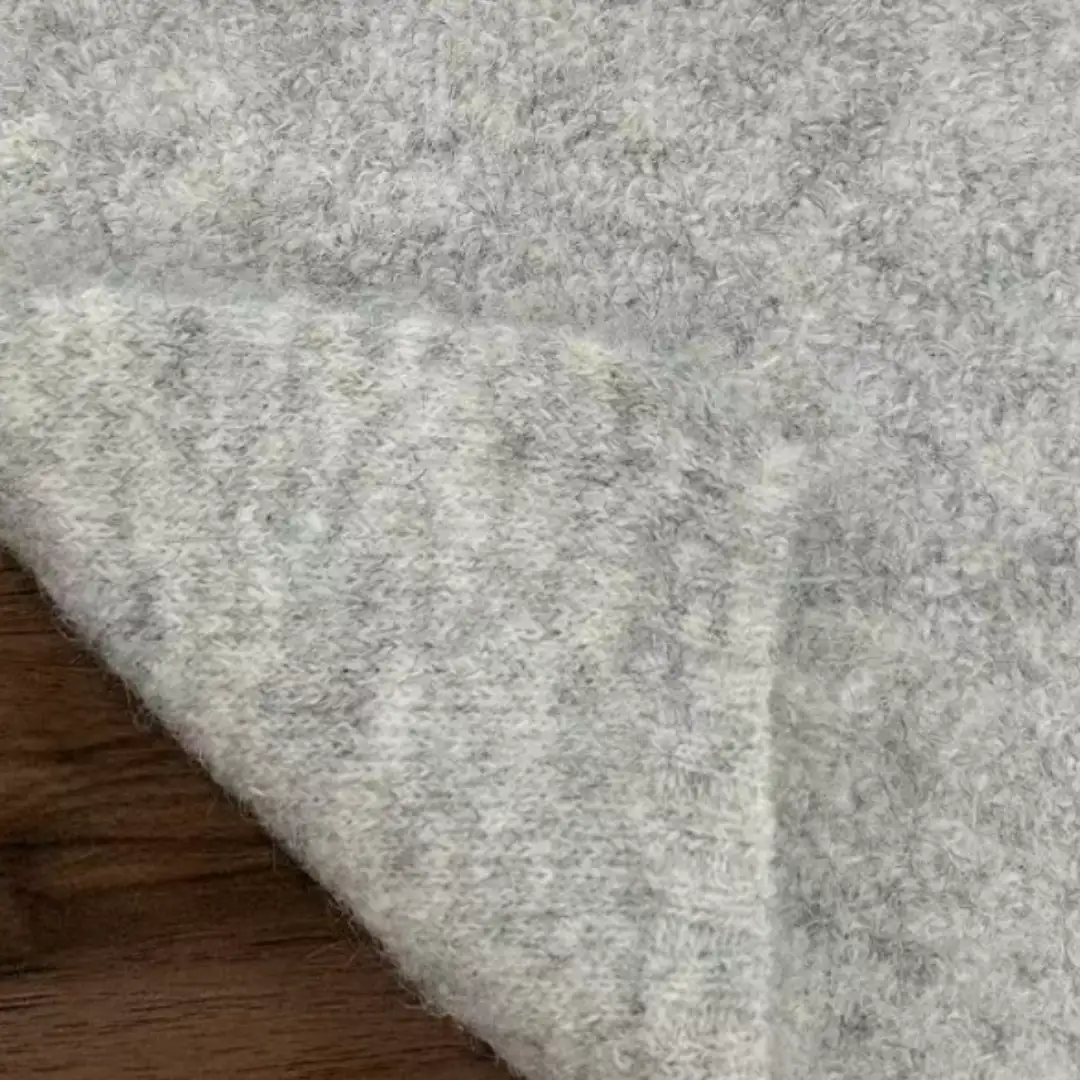 China Yarn for Open Cardigan (Sweater),Round Neck Pullover (Sweater),Roll Neck Jumper (Sweater),Boys Collar Cardigan (Sweater),Mens V-Neck Jumper (Sweater),Girls Stand Collar Bomber Jacket Boucle Yarn Fancy Yarn Wool Polyester Nylon Recycled Polyester Spandex Grey white color buy from China wholesaler bulk order at wholesale price free worldwide shipping Alibaba