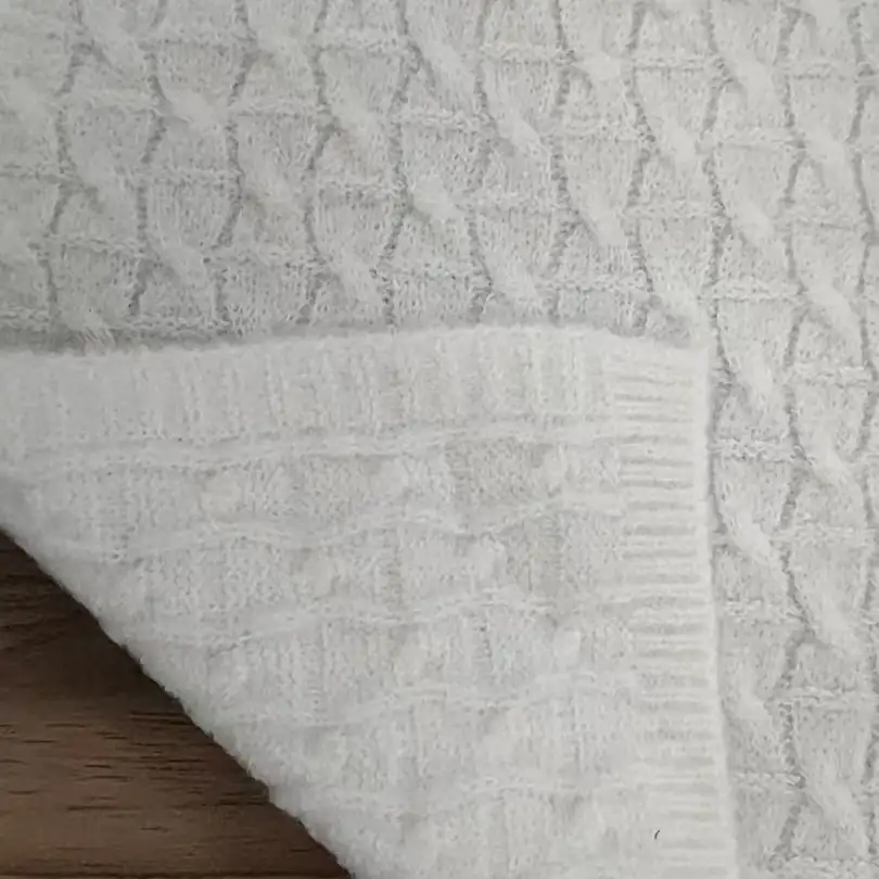 China Yarn for Ladies Vest (Sweater),Round Neck Pullover (Sweater),Polo T-shirt (Sweater),Hoodie  (Sweater),Roll Neck Jumper (Sweater) Mossy Yarn Fancy Yarn Acrylic Polyester Spandex White color buy from China wholesaler bulk order at wholesale price free worldwide shipping Alibaba