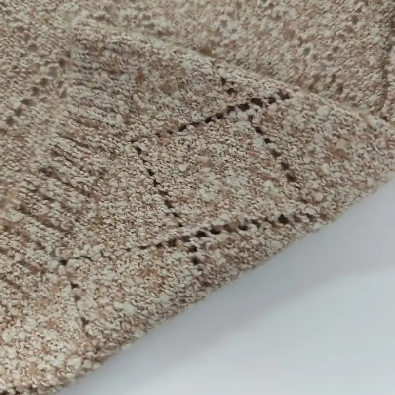 China Yarn for Full-Zipper Cardigan (Sweater),Half-Zipper Cardigan (Sweater),Shirt Long Sleeve Button (Sweater) Knot Yarn Fancy Yarn Recycled Polyester Polyester Wool brown color buy from China wholesaler bulk order at wholesale price free worldwide shipping Alibaba