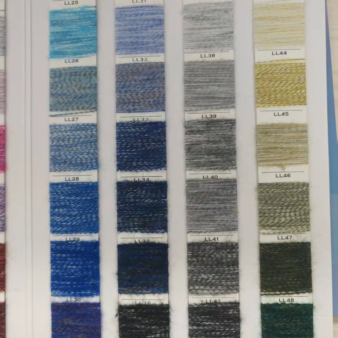 China Yarn for Shirt Half Sleeve Button (Sweater),Knitted Jacket (Sweater),Round Neck Pullover (Sweater) Mossy Yarn Fancy Yarn Polyester Recycled Polyester Acrylic Wool brown color buy from China wholesaler bulk order at wholesale price free worldwide shipping Alibaba