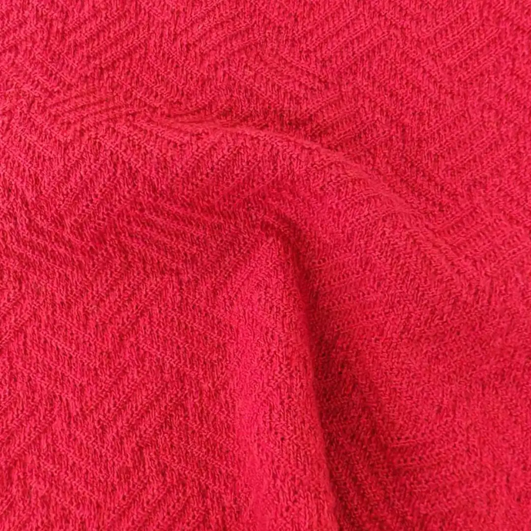 China Yarn for Full-Zipper Cardigan (Sweater),Half-Zipper Cardigan (Sweater),Shirt Long Sleeve Button (Sweater) Semi-Worsted Spun Regular Yarn BCI Cotton Recycled Polyester Spun Silk Red color buy from China wholesaler bulk order at wholesale price free worldwide shipping Alibaba