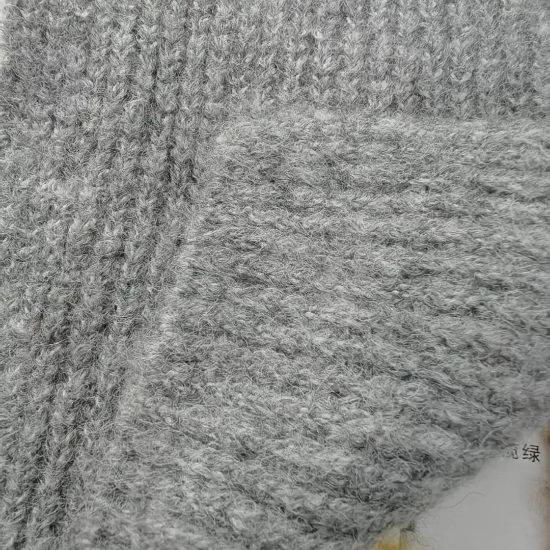 China Yarn for Full-Zipper Cardigan (Sweater),Half-Zipper Cardigan (Sweater),Shirt Long Sleeve Button (Sweater),Shirt Long Sleeve Zipper (Sweater) Mossy Yarn Fancy Yarn Recycled Polyester Acrylic Nylon Wool Spandex Gray color buy from China wholesaler bulk order at wholesale price free worldwide shipping Alibaba