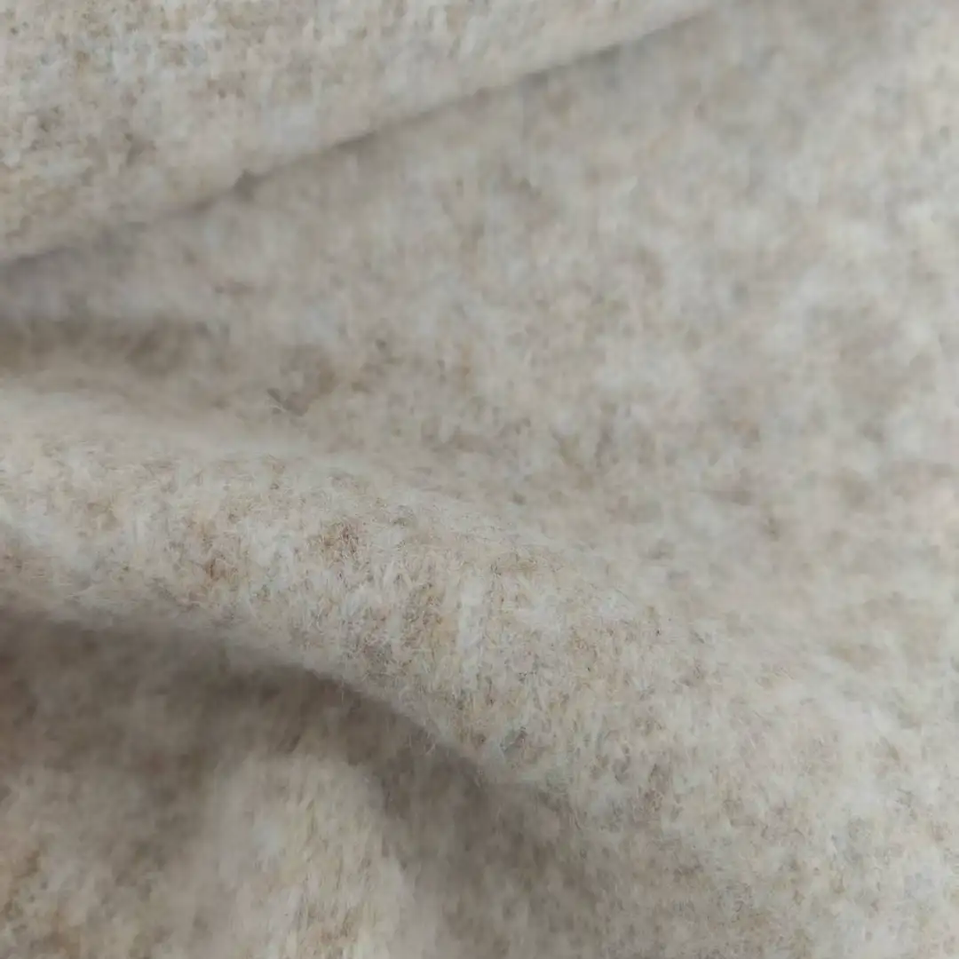 China Yarn for Open Cardigan (Sweater),Full-Zipper Cardigan (Sweater),Half-Zipper Cardigan (Sweater),Shirt Long Sleeve Button (Sweater) Mossy Yarn Fancy Yarn Wool Recycled Polyester Polyester Spandex cream-coloured color buy from China wholesaler bulk order at wholesale price free worldwide shipping Alibaba