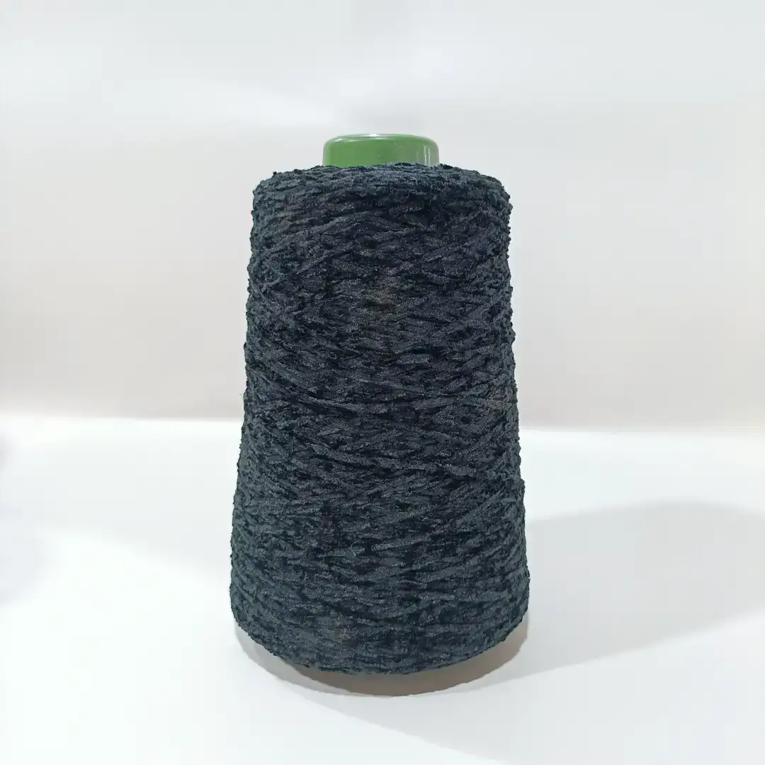 China Yarn for Ladies Vest (Sweater),Men’s Vest (Sweater),Men's Pants (Sweater),Women's Pants (Sweater) Shiny Chenille Fancy Yarn Polyester 咖啡、黑色、米白、大红 color buy from China wholesaler bulk order at wholesale price free worldwide shipping Alibaba