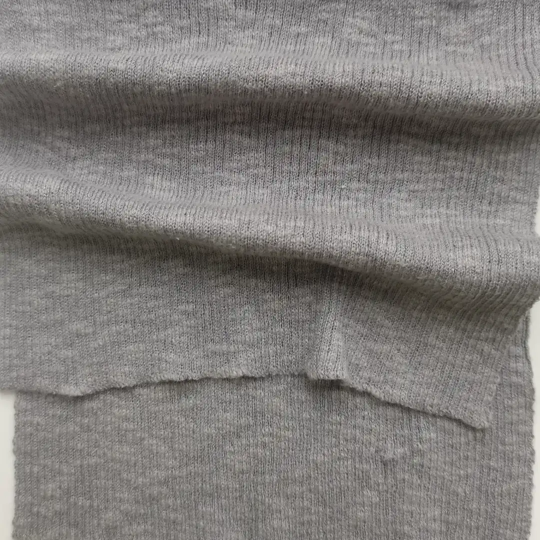 China Yarn for Ladies Vest (Sweater),Open Cardigan (Sweater),Half-Zipper Cardigan (Sweater),Round Neck Pullover (Sweater),Kids Bow Tie-Front Vest (Sweater),Kids Ruffled Edge Jumper (Sweater) Slub Yarn Fancy Yarn Cotton Rayon Grey Mel color buy from China wholesaler bulk order at wholesale price free worldwide shipping Alibaba